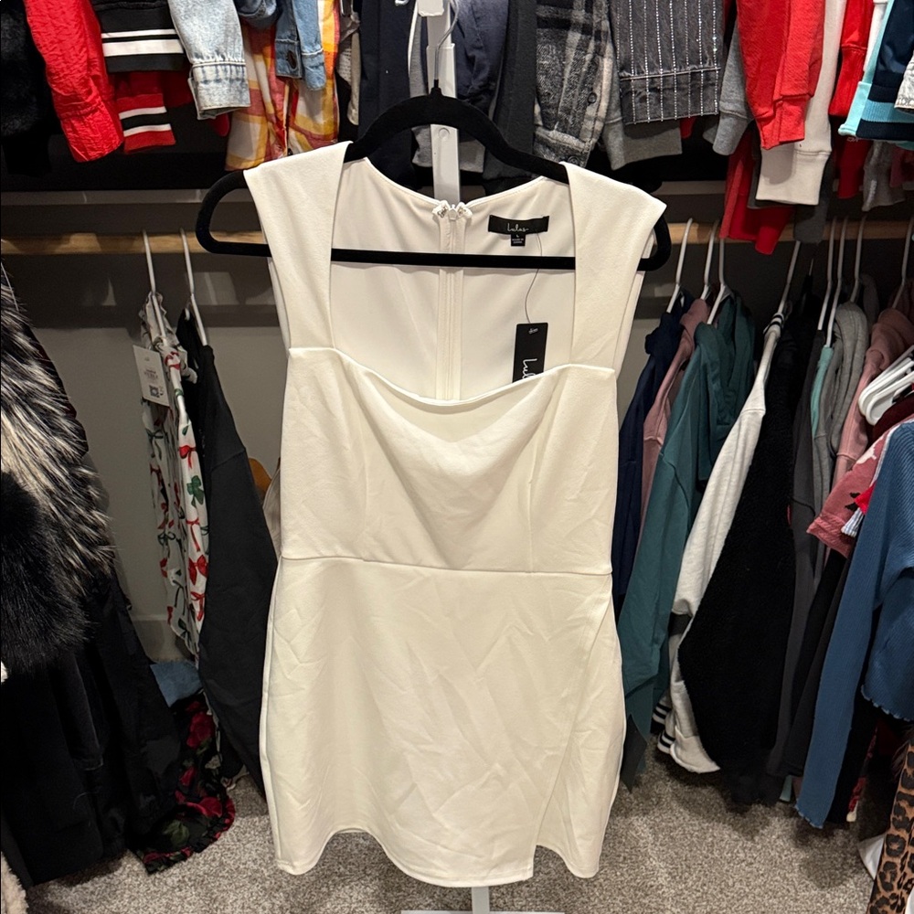 Lulu's White Skort Romper - new with tags
